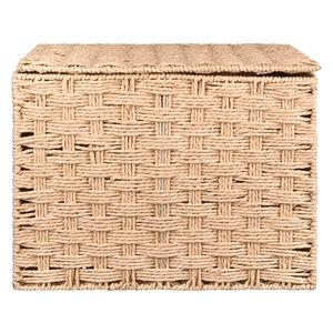 Caja organizadora rígida papel tejido M natural Hacks&Racks