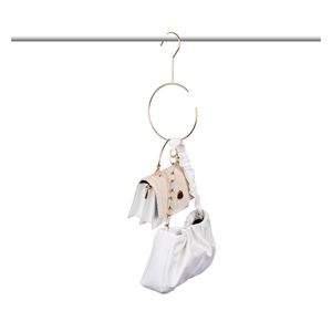 Colgador cartera metal dorado Hacks&Racks
