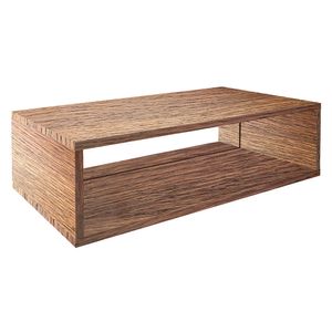 Estante modular bajo doble natural 19.5x64.5x30.2cm Hacks&Racks