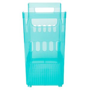 Canasto organizador infantil vertical menta 25.5x14x33.8cm Hacks&Racks