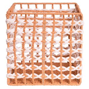 Canasto plegable papel alto Cruz 30x30x30cm Hacks&Racks