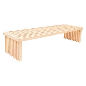 Zapatero modular doble 20x90x28cm natural Hacks&Racks