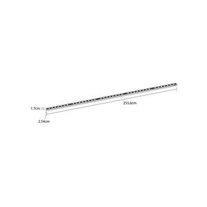 Riel metal ensamble 255.6cm blanco Hacks&Racks