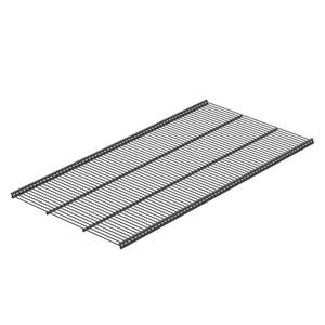 Repisa ventilada grafito 1x60x40.5cm Hacks&Racks