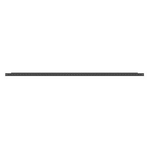 Repisa ventilada grafito 1x60x40.5cm Hacks&Racks