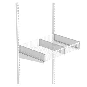 Repisa ventilada blanco 60cm Hacks&Racks