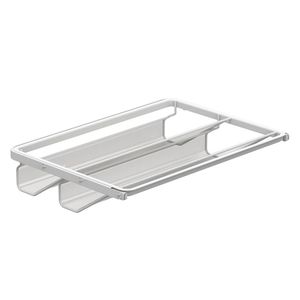 Organizador retráctil zapatos malla blanco Hacks&Racks