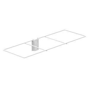 Organizador papel riel 3 espacios blanco Hacks&Racks
