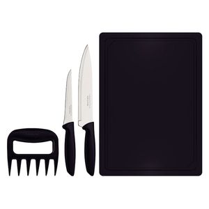 Kit de asado churrasco Plenus x4piezas Tramontina
