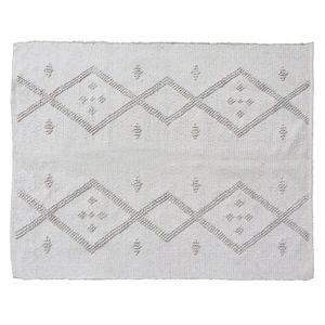 Tapete sala Relieve 120x180cm natural Cotidiana