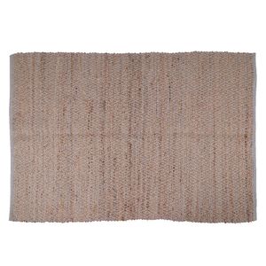 Tapete sala Yute figuras 120x180cm beige Cotidiana