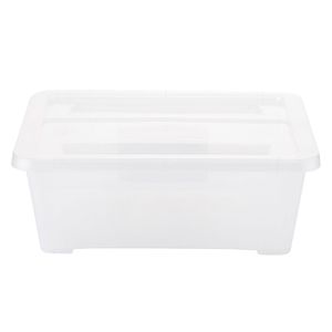 Caja organizadora plástico 10L blanco Cotidiana