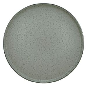 Plato de pan Puntitos gris Krea