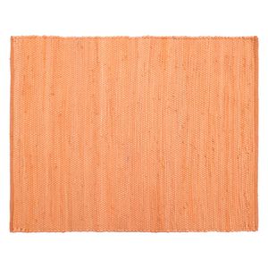 Tapete pie de cama Chindy liso 55x85cm peach Cotidiana
