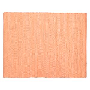 Tapete sala Chindy liso 120x180cm peach Cotidiana