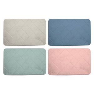 Tapete baño Memory foam 40x60cm x4und. Krea