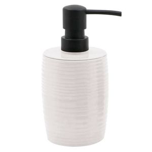Dispensador jabón Ondas blanco Krea