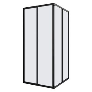 Cabina cuadrado 190x100x100cm transparente Vessanti
