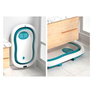 Bañera bebé plegable 21.5x83x50cm azul Vessanti