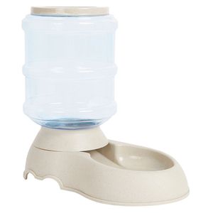 Comedero mascota 3.75L beige Pet's Fun