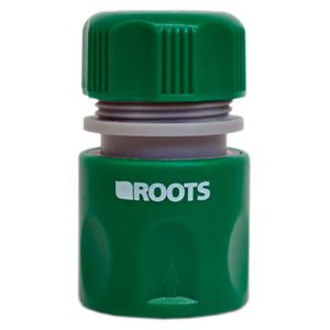 Acople rápido sin stop 1/2" plástico Roots