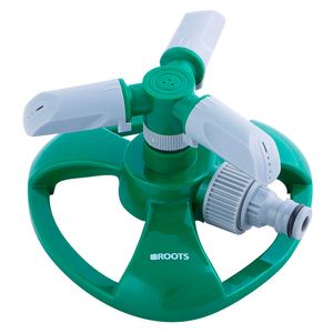 Regadera giratoria base 3 brazos plástico Roots