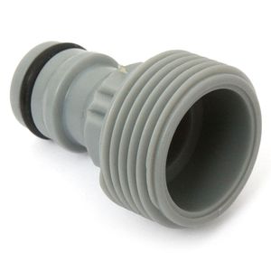 Adaptador macho 3/4" plástico Roots