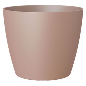 Matera plástico San Remo 30 cm taupe mate Outzen