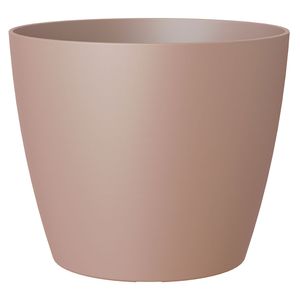 Matera plástico San Remo 16 cm taupe mate Outzen