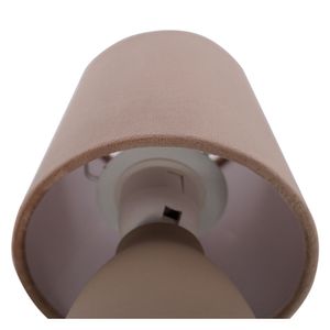 Pack lámpara de mesa Agost taupe 1L x2und. Abitare