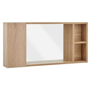 Gabinete Horizontal con Espejo 80x40cm Color Firenze
