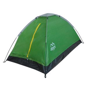 Carpa 2 personas Galápagos verde 95x120x200 cm Alpes