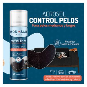Aerosol control pelos mascotas x250ml Mon Ami