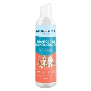 Shampoo con acondicionador mascotas x250ml Mon Ami