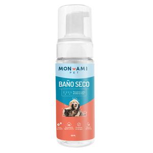 Baño seco mascotas x150ml Mon Ami