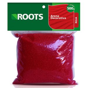 Arena decorativa rojo x500g Roots