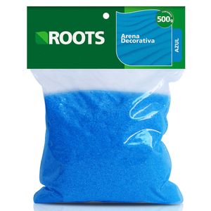 Arena decorativa azul x500g Roots