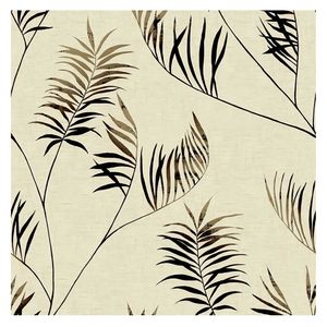 Papel tapiz pared Ramas negro 53cmx10m Deco Depot