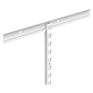 Barra ensamble superior 63.5cm blanco Hacks&Racks