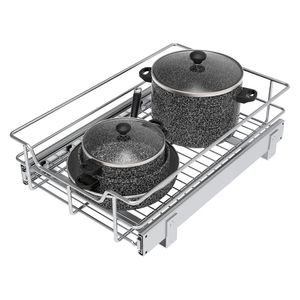Bandeja retráctil interior metal 13.5x27.9x43.2cm Hacks&Racks