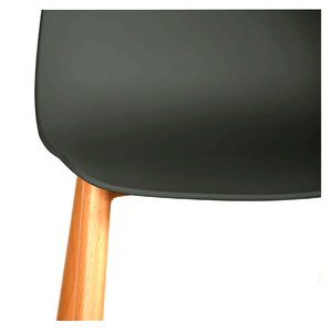 Silla Bar Pp 46x37x102 Negro