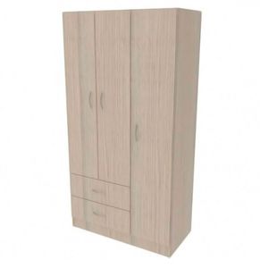 Closet Belo 3 Puertas 94x47x183Cm Roma Blanco