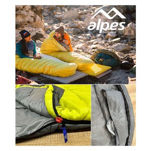 Bolsa de dormir sobre Humboldt azul Alpes