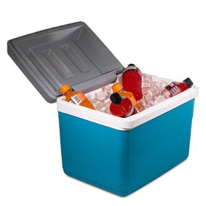 Nevera portátil insulado azul cielo 22L Estra