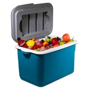 Nevera portátil familiar azul cielo 42L Estra