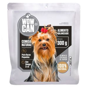 Comida húmeda perro pavo x300g Wow Can