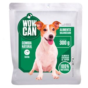 Comida húmeda perro cerdo x300g Wow Can