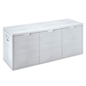Baúl almacenamiento Barú 300L gris hielo Rimax
