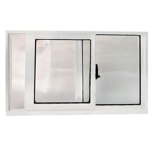 Ventana de aluminio Cadiz 100x100cm blanco Gaviota
