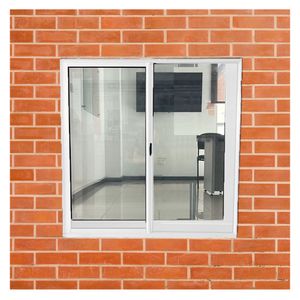 Ventana de aluminio Cadiz 100x100cm blanco Gaviota